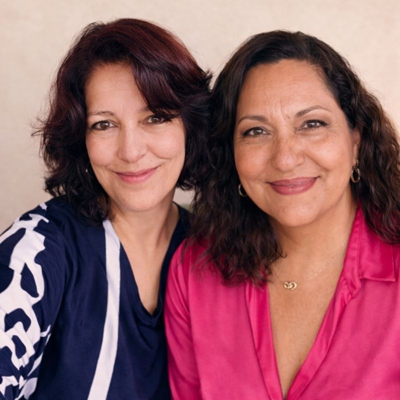 Susy y Cecy, fundadoras de Ellas en Armonía, espacio de bienestar femenino y acompañamiento emocional para mujeres